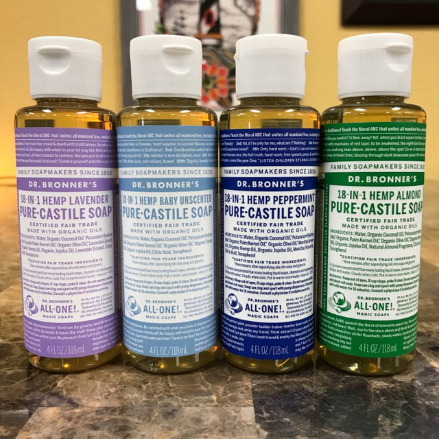 Dr. Bronner's Pure-Castile Soap